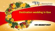 Destination wedding in Goa