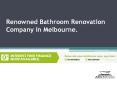 Best Bathroom Remodeling Company In Melbourne. PowerPoint PPT Presentation