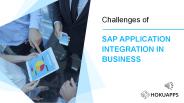 Challenges of SAP Integration in Business Ecosystems