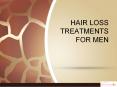Hair Loss Treatments for Men PowerPoint PPT Presentation