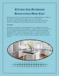 Kitchen And Bathroom Renovations Made Easy PowerPoint PPT Presentation