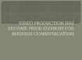 Video Production Services PowerPoint PPT Presentation