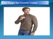 Con Toppe Sui Gomiti Uomo