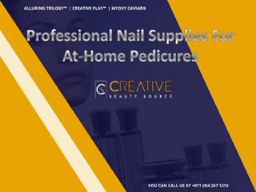 Professional Nail Supplies For At-Home Pedicures