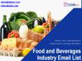 Food and Beverages Industry Email List | Mailing Database PowerPoint PPT Presentation