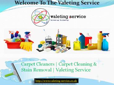 Carpet Cleaning Services in High Wycombe Valeting