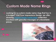Custom Hand Stamped Jewelry