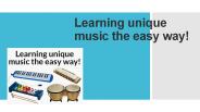learning unique music with easy way