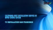 Tv installation San Francisco