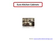 Euro Kitchen Cabinets