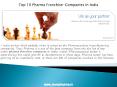 Top 10 Pharma Franchise Companies in India PowerPoint PPT Presentation