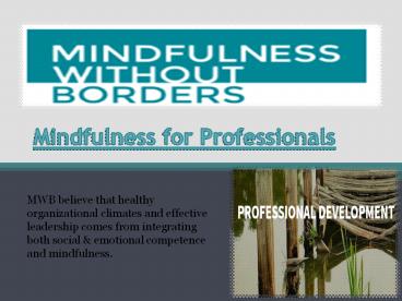 Mindfulness for Kids