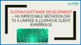 Custom Software Development – An Impeccable Methodology to a Unified & Lucrative Client Experience PowerPoint PPT Presentation