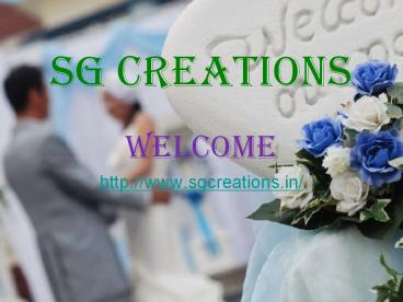 SG Creations - Marriage Invitation Card, Wedding Invitation Cards