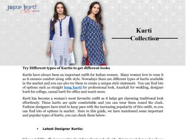 Latest Designer Kurtis (1)