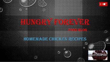 Chicken Recipes - HungryForever, Chennai