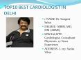 Top 10 Cardiologist in Delhi, Find Best Cardiologist in Delhi,Reviews | 365Doctor PowerPoint PPT Presentation