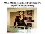 backdrop printing singapore | backdrop banner printing