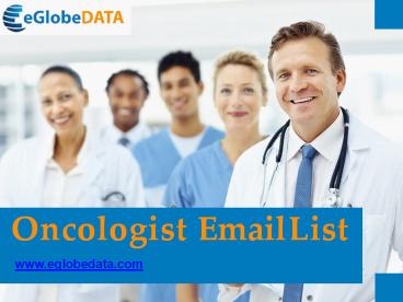 Oncologist email list