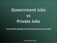 Common Myths Regarding the Govt and Private Jobs PowerPoint PPT Presentation