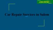 Car Repair in Salem