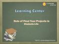 Role of Final Year Projects in Students Life PowerPoint PPT Presentation