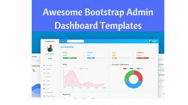Awesome Bootstrap Dashboard Admin Templates (1)
