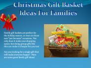 Christmas Gift Basket Ideas For Families