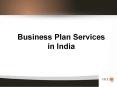 Business Plan Services in India PowerPoint PPT Presentation