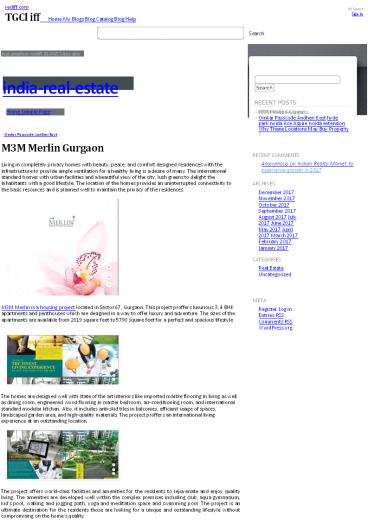 M3 m merlin in gurgaon