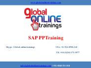 Best online SAP PP Online training