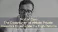 Jean-Claude Bastos De Morais - The Opportunity for African Private Investors to Generate the High Returns PowerPoint PPT Presentation