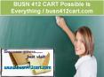 BUSN 412 CART Possible Is Everything / busn412cart.com PowerPoint PPT Presentation