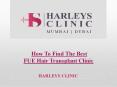 Why Visit The Best FUE Hair Transplant Clinic PowerPoint PPT Presentation