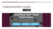 Mobile Bar Review Courses