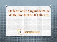 Reduce Your Rigorous Chronic Pain With Ultram