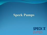 Speck pumps