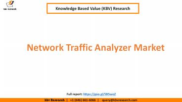 Network Traffic Analyzer Market Growth