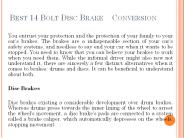 Best 14 Bolt Disc Brake Conversion