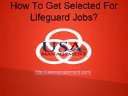 How To Get Selected For Lifeguard Jobs