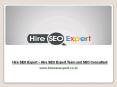 Hire SEO Expert - Expertise in SEO Services PowerPoint PPT Presentation