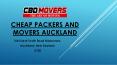 Find Cheap Packers and Movers Auckland