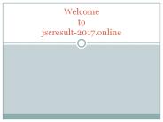 JSC Result 2017
