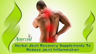 Herbal Joint Recovery Supplements to Reduce Joint Inflammation