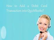 How to Add a Debit Card Transaction into QuickBooks?