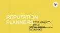 Reputation Planners - 5 Top Ways to Build Social Media Backlinks PowerPoint PPT Presentation