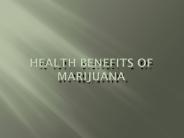 Health Benefits Of Marijuana