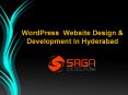 WordPress Website Development company Hyderabad, WordPress Website Design Hyderabad – Saaga Bizsolutions PowerPoint PPT Presentation