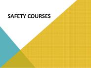 Safety Courses