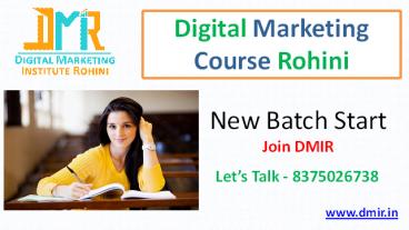 Best Digital Marketing Institute In Delhi | Seo Training Institute In Delhi, Rohini